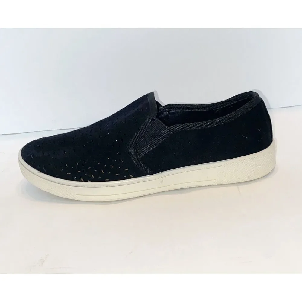 Croft & Barrow Tracey Slip On Sneaker Shoes Black Ortholite Women’s Size 7.5 - Picture 7 of 11
